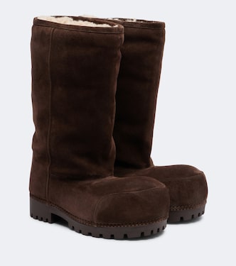 Bottes Alaska en daim | Balenciaga