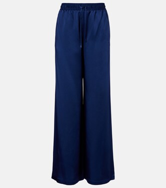 Satin wide-leg pants | Stella McCartney
