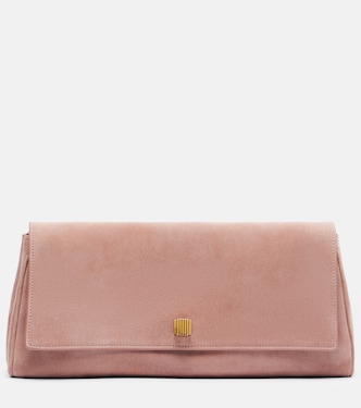 Audrey suede clutch | Khaite