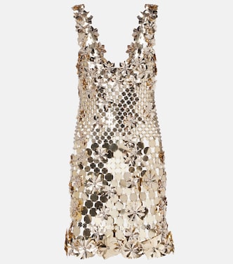 Embellished chainmail minidress | Rabanne