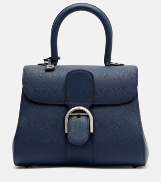 Brillant PM leather top-handle bag | Delvaux