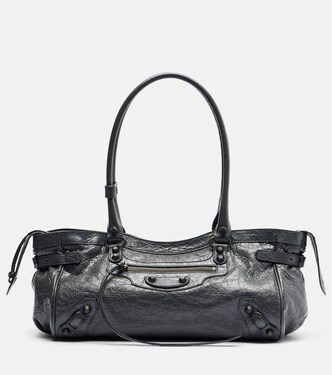 Borsa a spalla Le City East-West in pelle | Balenciaga