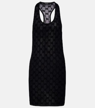 GG crêpe minidress | Gucci