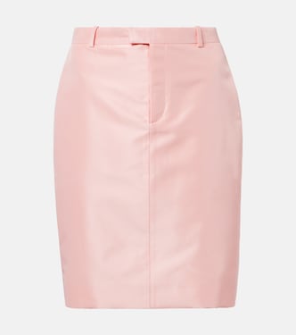 Faille pencil skirt | Gucci
