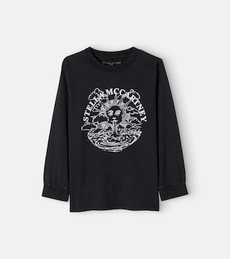 Printed cotton jersey T-shirt | Stella McCartney Kids