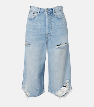 Distressed Bermuda-Shorts aus Denim | Acne Studios