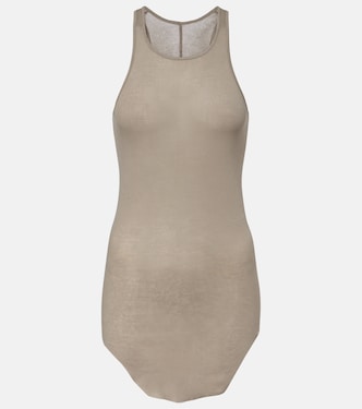 Ribbed-knit cotton tank top  | Rick Owens