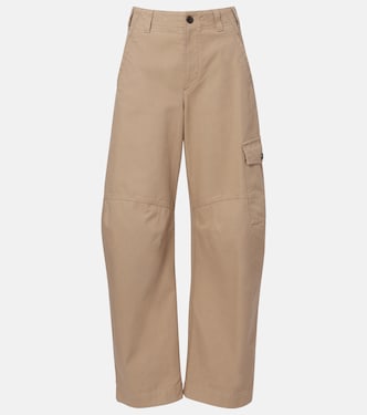 Cotton barrel-leg pants | Brunello Cucinelli