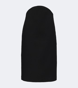 Virgin wool midi skirt | Jil Sander