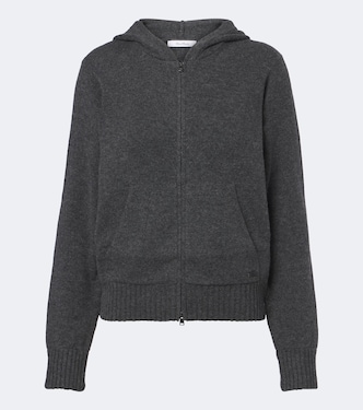 Cashmere zip-up hoodie | Max Mara