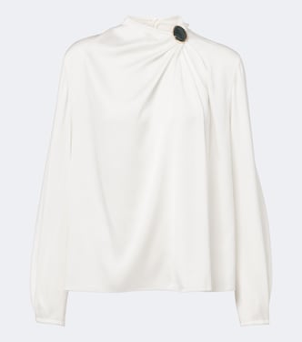 Bluse aus Satin | Vince