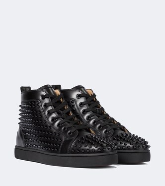 High-Top Sneakers Louis Spikes aus Leder | Christian Louboutin