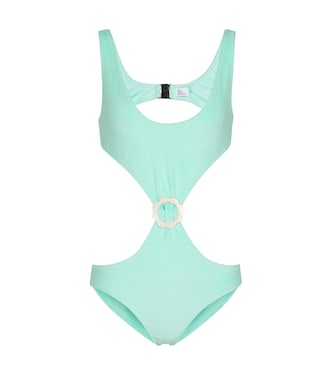 Stretch-cotton terry swimsuit | Lisa Marie Fernandez