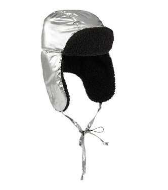 Bibiana metallic leather hat | Maison Michel