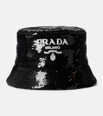 Sombrero de pescador con lentejuelas | Prada