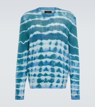 Jersey de cachemir y lana tie-dye | Amiri
