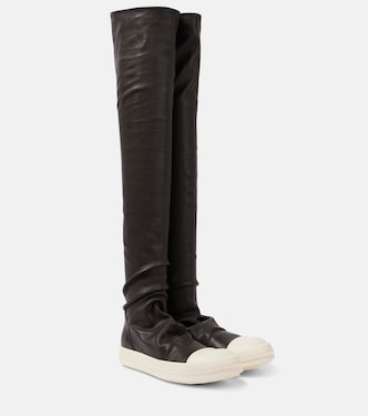 Zapatillas altas Stocking de piel | Rick Owens