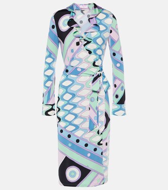 Vivara wrap dress | Pucci
