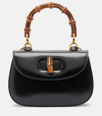 Henkeltasche Gucci Bamboo 1947 Small aus Leder | Gucci