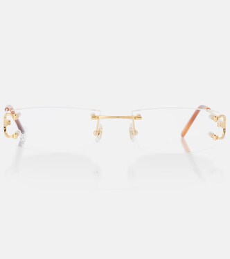 Rectangular glasses | Cartier Eyewear Collection