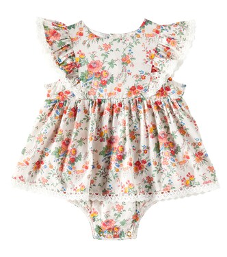 Baby Lena floral cotton voile dress | Louise Misha