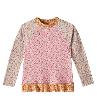 Lucky floral rashguard top | Zimmermann Kids