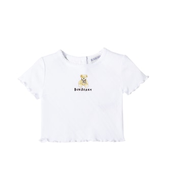 Baby Bedrucktes T-Shirt aus Baumwolle | Burberry Kids