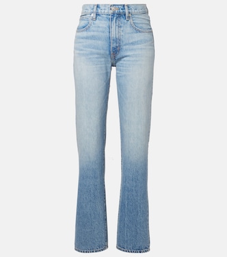 Kendra high-rise straight jeans | Slvrlake