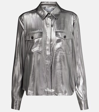Metallic shirt | Self-Portrait