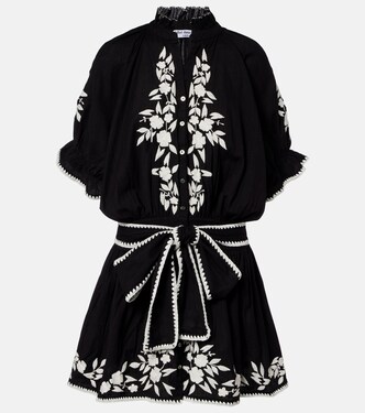 Robe en coton et lin | Juliet Dunn