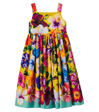 Kleid aus Baumwolle | Dolce&Gabbana Kids