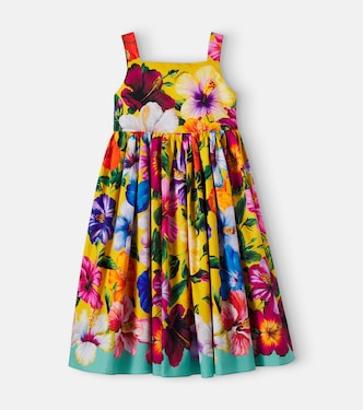 Kleid aus Baumwolle | Dolce&Gabbana Kids