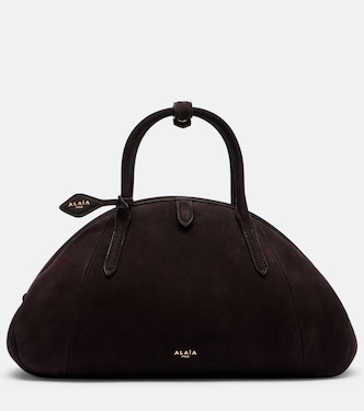 Purse Small suede top-handle bag | Alaïa