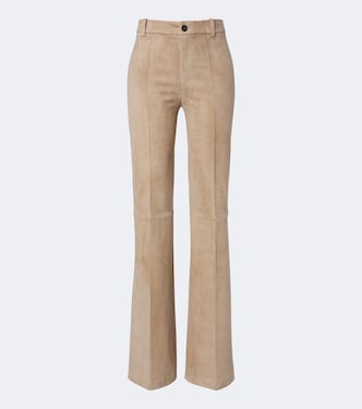 Lizzy suede bootcut pants | Stouls