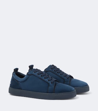 Louis Jr Canopy suede sneakers | Christian Louboutin