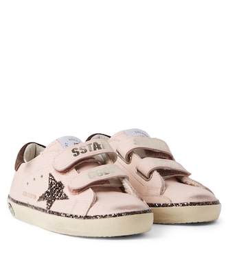 x Golden Goose Old School leather sneakers | Bonpoint
