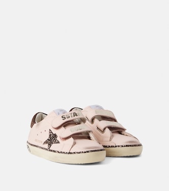 x Golden Goose Old School leather sneakers | Bonpoint