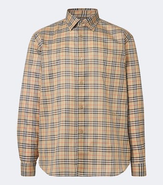 Camisa de algodón con Burberry Check | Burberry