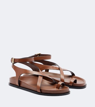 Jalen Slim leather sandals | A.Emery