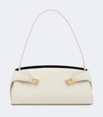 Schultertasche Hug Small aus Leder | Ferragamo