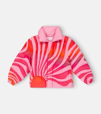 Veste doudoune imprimée en coton | ERL Kids