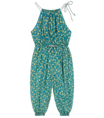 Tiggy floral cotton jumpsuit | Zimmermann Kids