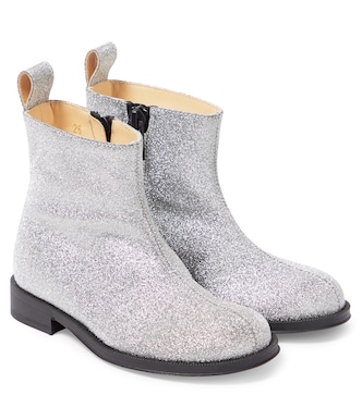 Bootynou glitter ankle boots | Christian Louboutin Kids