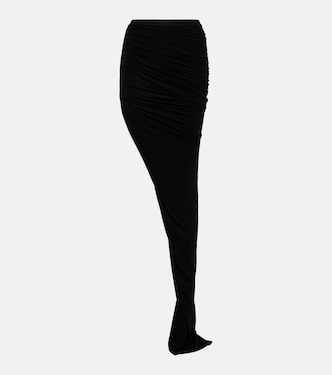 Edfu ruched maxi skirt | Rick Owens
