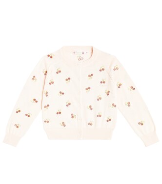 Aizoon cotton cardigan | Bonpoint