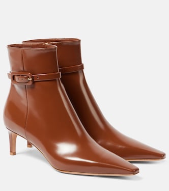 Patent leather ankle boots | Gianvito Rossi