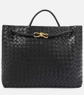 Andiamo Large leather tote bag | Bottega Veneta