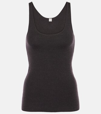 Wool-blend tank top | Toteme
