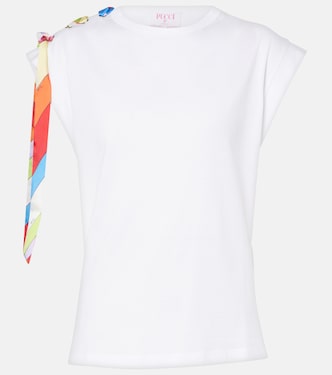 T-shirt Iride in jersey di cotone | Pucci