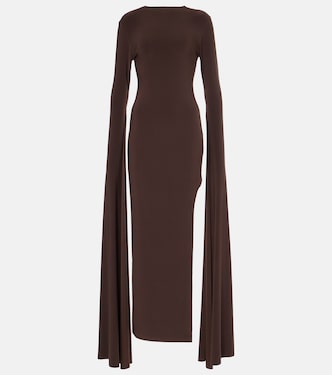 Draped jersey gown | Norma Kamali